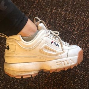 Fila White Shoes